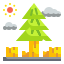 external deforestation-climate-change-wanicon-flat-wanicon icon