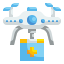 external drone-online-medicine-wanicon-flat-wanicon icon