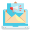 external email-online-marketing-wanicon-flat-wanicon icon