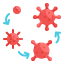 external evolution-virus-mutation-wanicon-flat-wanicon icon