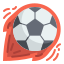 external football-ball-football-and-soccer-wanicon-flat-wanicon icon