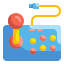 external game-controller-video-game-wanicon-flat-wanicon icon