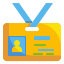 external id-card-stationery-and-office-wanicon-flat-wanicon icon