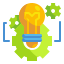 external idea-business-innovation-wanicon-flat-wanicon icon