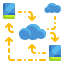 external transfer-cloud-technology-wanicon-flat-wanicon icon