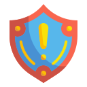 external alert-online-security-wanicon-flat-wanicon icon