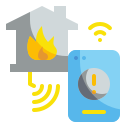 external alert-smart-home-wanicon-flat-wanicon icon