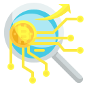 external analysis-digital-currency-wanicon-flat-wanicon icon