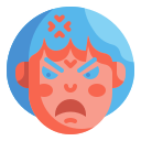 external angry-emoji-wanicon-flat-wanicon icon