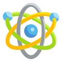 external atom-laboratory-wanicon-flat-wanicon icon