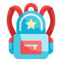 external bag-kindergarten-wanicon-flat-wanicon icon
