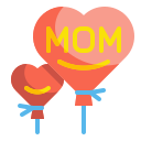 external balloon-mothers-day-wanicon-flat-wanicon icon