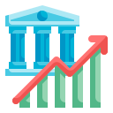 external bank-stock-market-wanicon-flat-wanicon icon