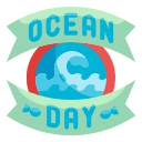 external banner-world-oceans-day-wanicon-flat-wanicon icon