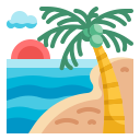 external beach-tropical-wanicon-flat-wanicon icon