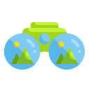 external binoculars-adventure-wanicon-flat-wanicon icon
