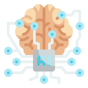 external brain-artificial-intelligence-wanicon-flat-wanicon icon