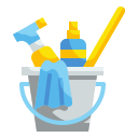 external bucket-cleaning-wanicon-flat-wanicon icon