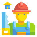 external builder-professions-avatar-wanicon-flat-wanicon icon