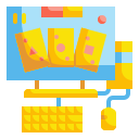 external card-game-video-game-wanicon-flat-wanicon icon