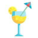 external cocktail-tropical-wanicon-flat-wanicon icon
