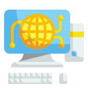 external computer-communication-wanicon-flat-wanicon icon