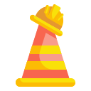 external cone-construction-wanicon-flat-wanicon icon