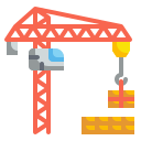 external crane-construction-wanicon-flat-wanicon icon