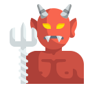 external devil-halloween-costume-avatar-wanicon-flat-wanicon icon