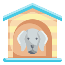 external dog-house-family-wanicon-flat-wanicon icon