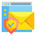 external e-mail-online-security-wanicon-flat-wanicon icon