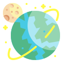 external earth-space-wanicon-flat-wanicon icon