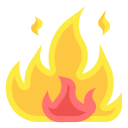 external fire-nature-wanicon-flat-wanicon icon
