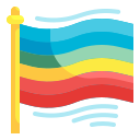 external flag-world-pride-day-wanicon-flat-wanicon icon
