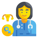 external gynecologist-health-professionals-avatars-wanicon-flat-wanicon icon