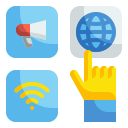 external internet-communication-wanicon-flat-wanicon icon