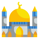 external mosque-building-wanicon-flat-wanicon icon
