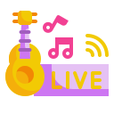 external music-live-and-streaming-wanicon-flat-wanicon icon