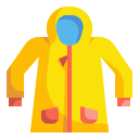 external raincoat-autumn-wanicon-flat-wanicon icon