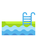 external swimming-pool-sport-wanicon-flat-wanicon icon