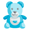 external teddy-bear-kindergarten-wanicon-flat-wanicon icon