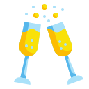 external toast-birthday-and-party-wanicon-flat-wanicon icon