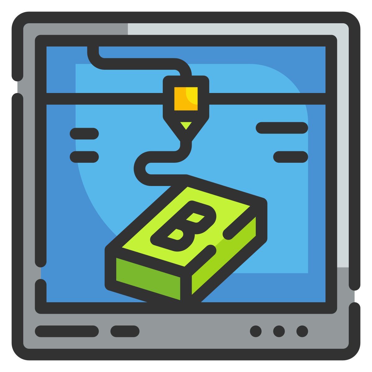 3d printer icon