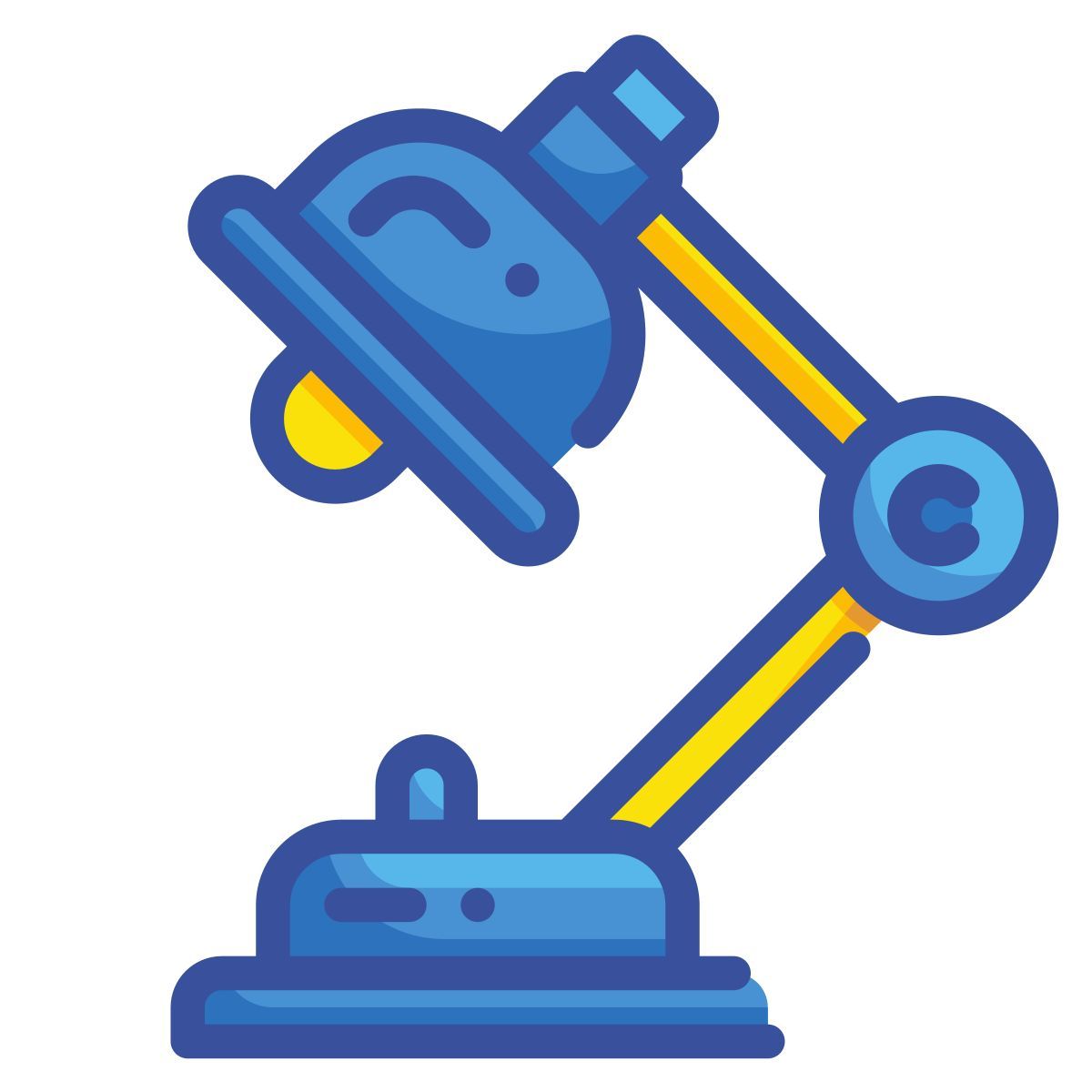 desk lamp icon
