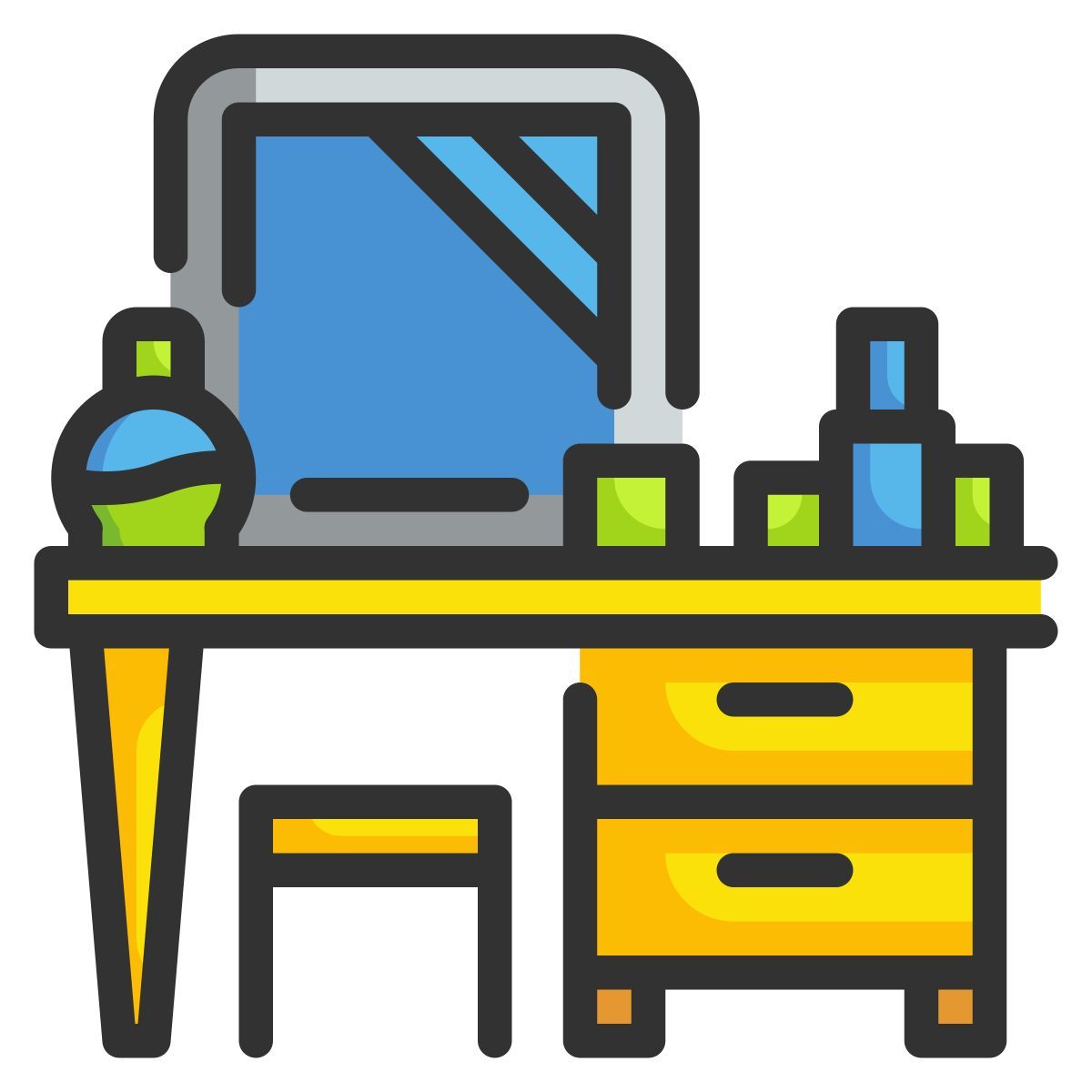 dressing table icon