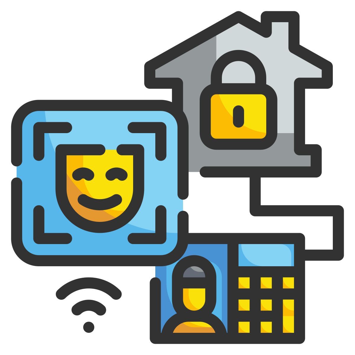 face scan icon
