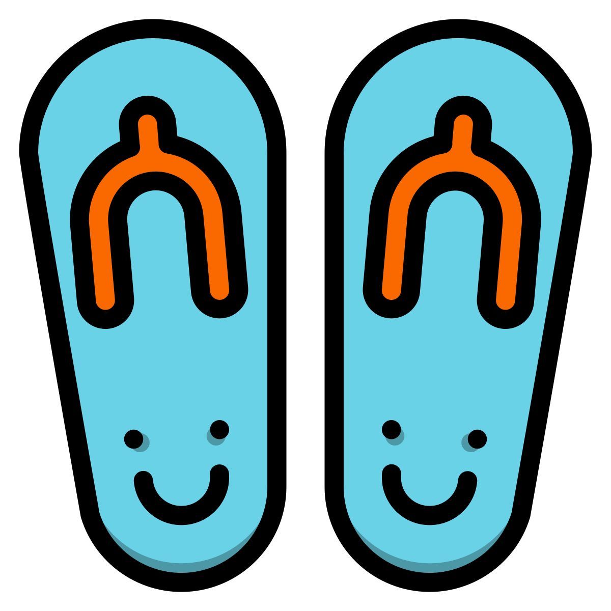 chinelo de dedo icon