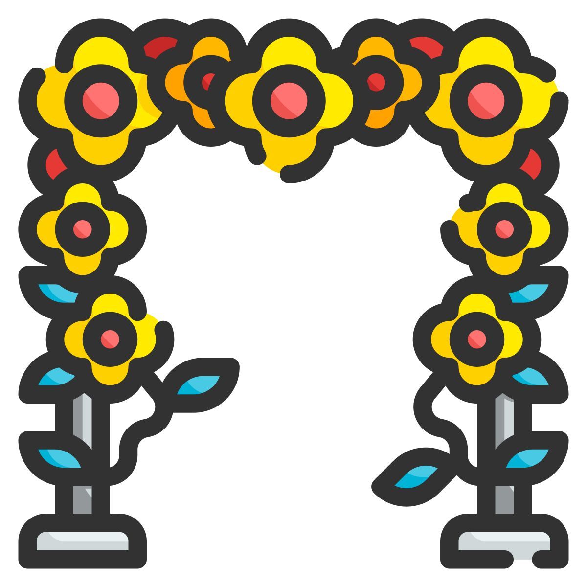 floral design icon