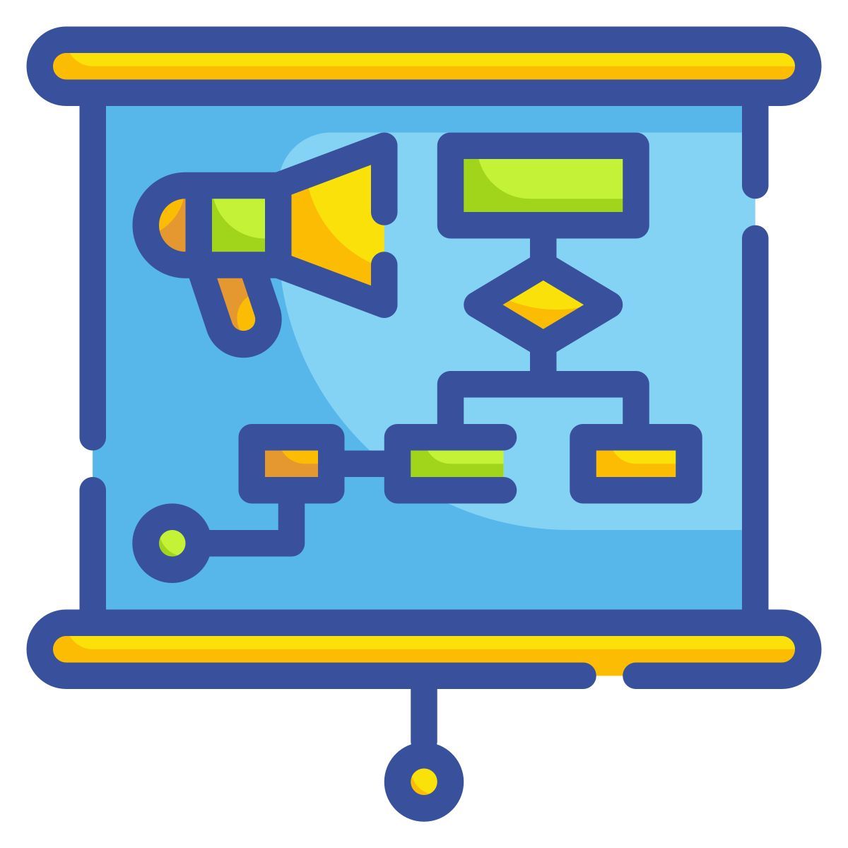flow chart icon