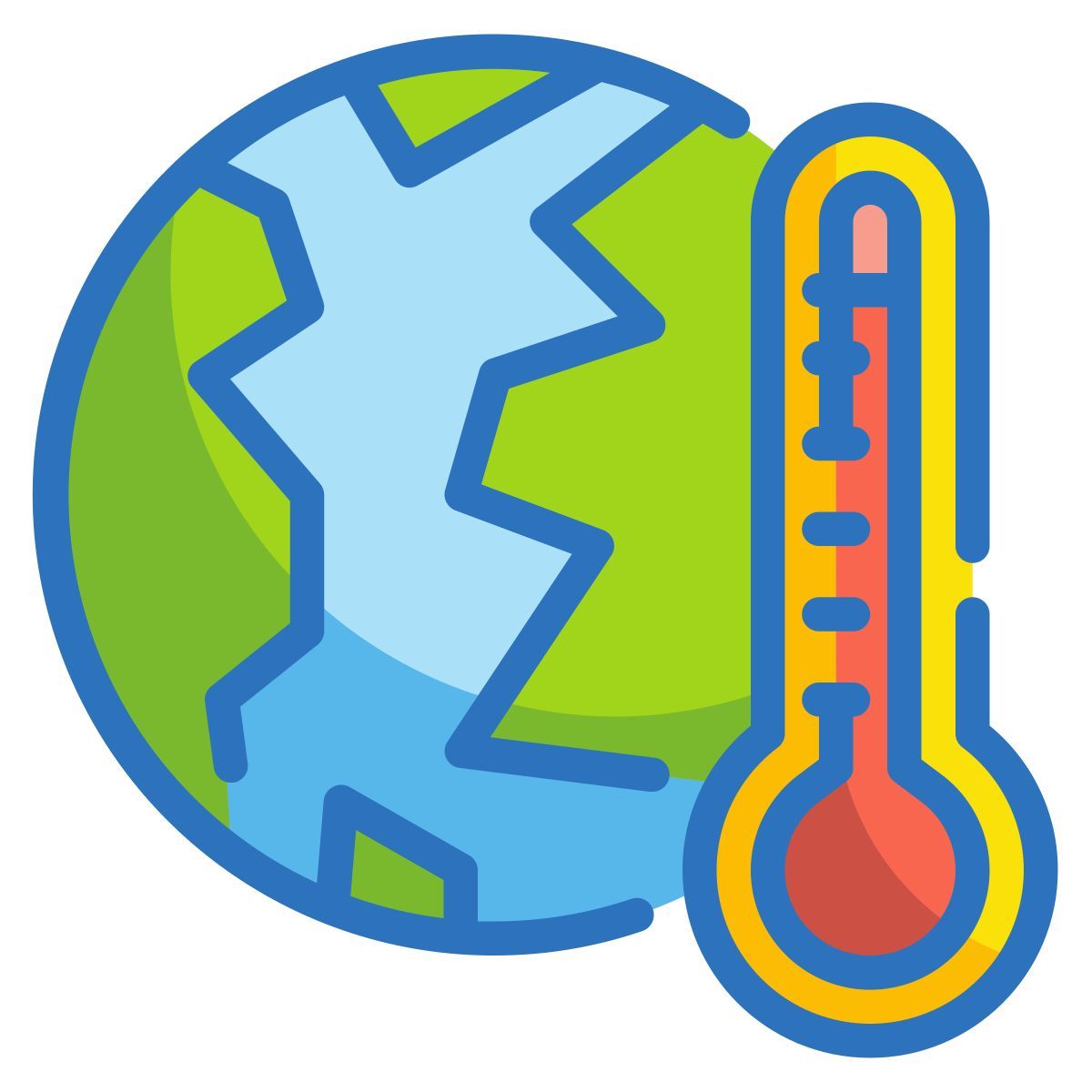 global warming icon